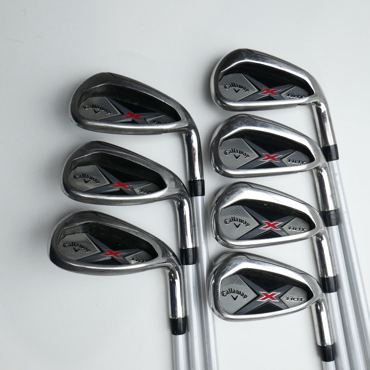 Used Callaway X Hot 2019 Iron Set / 5 - SW / Regular Flex