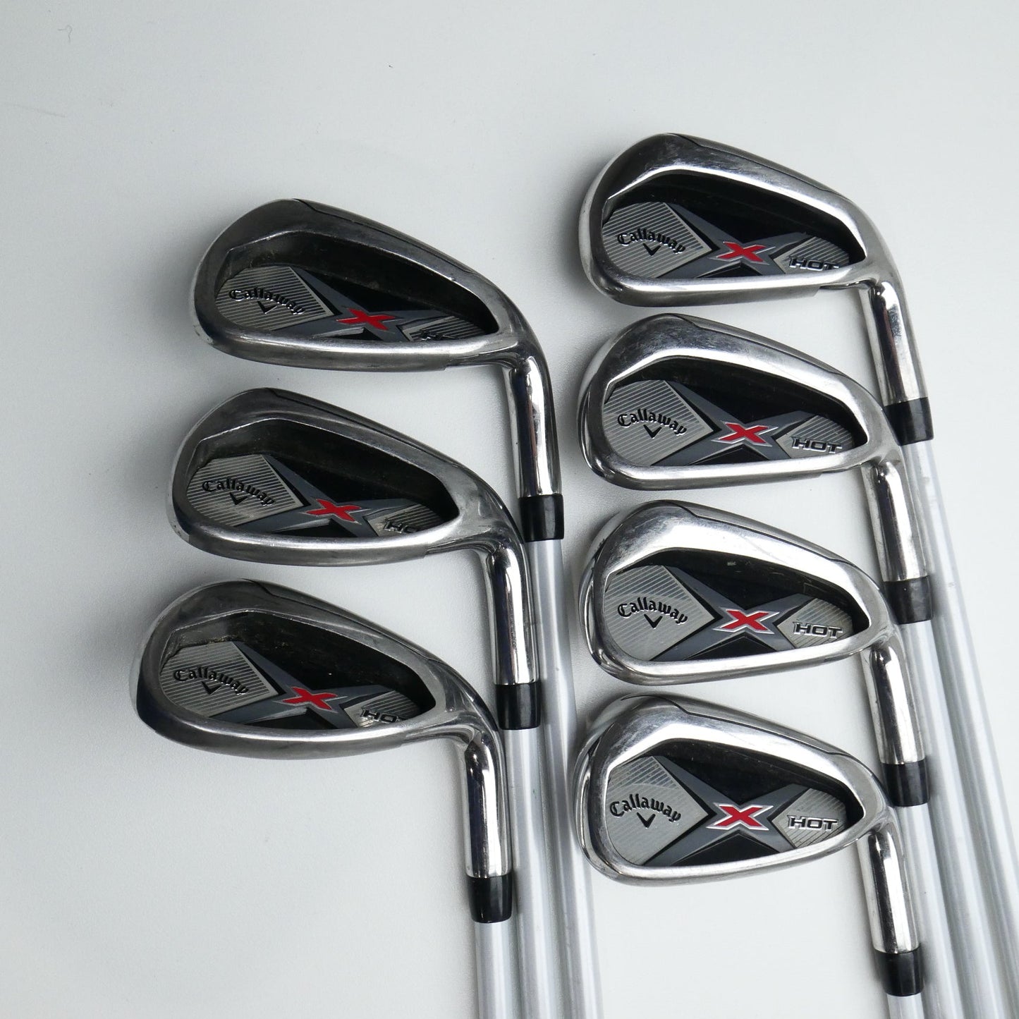 Used Callaway X Hot 2019 Iron Set / 5 - SW / Regular Flex