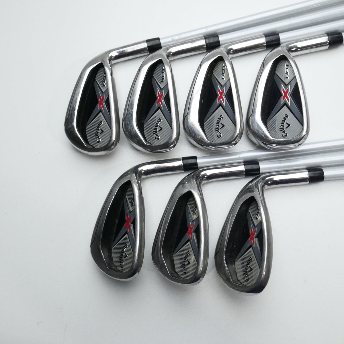 Used Callaway X Hot 2019 Iron Set / 5 - SW / Regular Flex