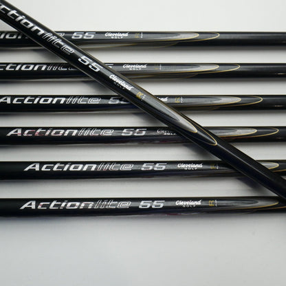 Used Cleveland CG16 Satin Chrome Iron Set / 4 - PW / Regular Flex