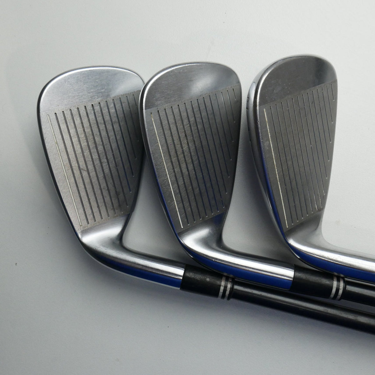 Used Cleveland CG16 Satin Chrome Iron Set / 4 - PW / Regular Flex