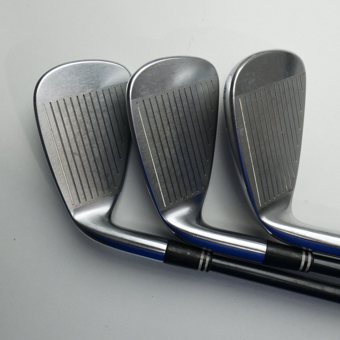 Used Cleveland CG16 Satin Chrome Iron Set / 4 - PW / Regular Flex