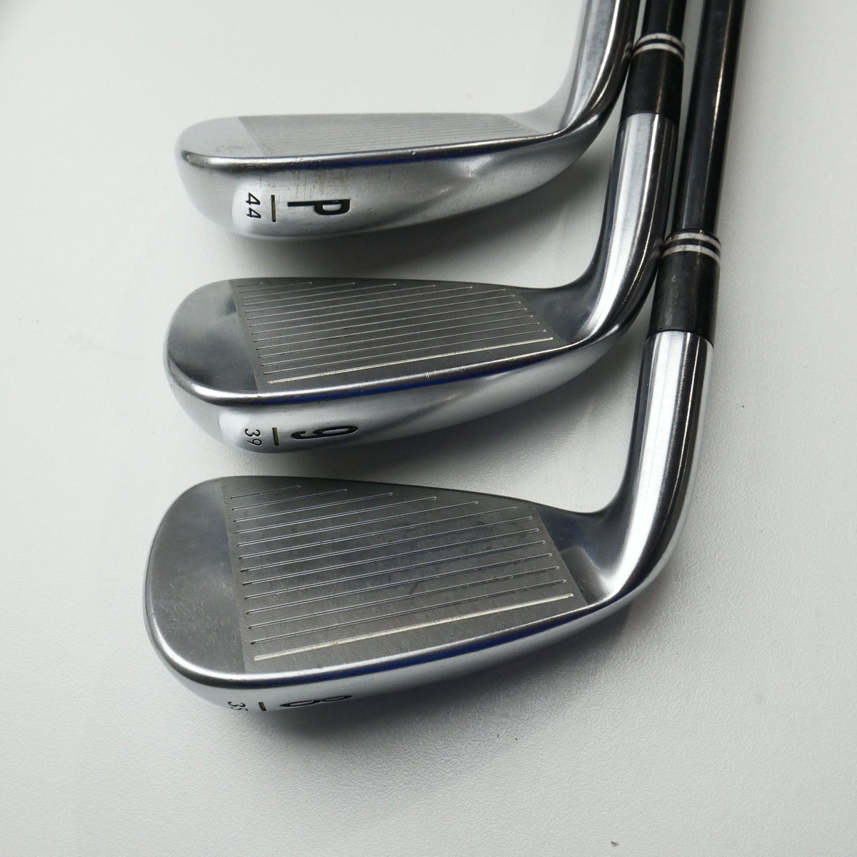Used Cleveland CG16 Satin Chrome Iron Set / 4 - PW / Regular Flex