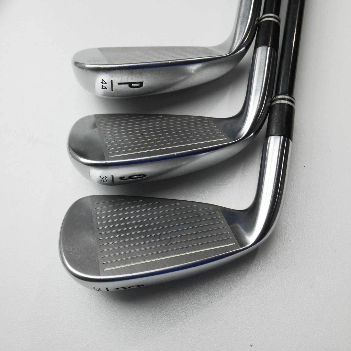 Used Cleveland CG16 Satin Chrome Iron Set / 4 - PW / Regular Flex