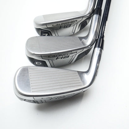 Used Cleveland Launcher HB Turbo Iron Set / 5 - PW / Regular Flex