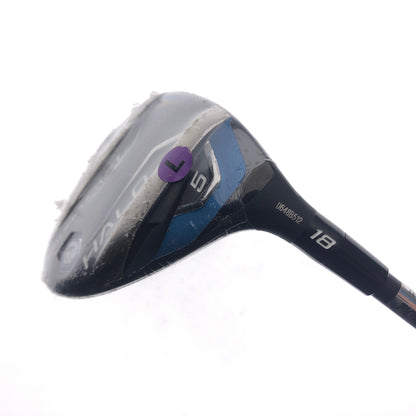 Used Cleveland Launcher XL Halo 2022 5 Fairway Wood / 18 Degrees / Ladies Flex