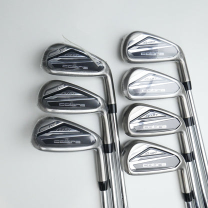Used Cobra DS Adapt Iron Set / 5 - PW + GW / Stiff Flex