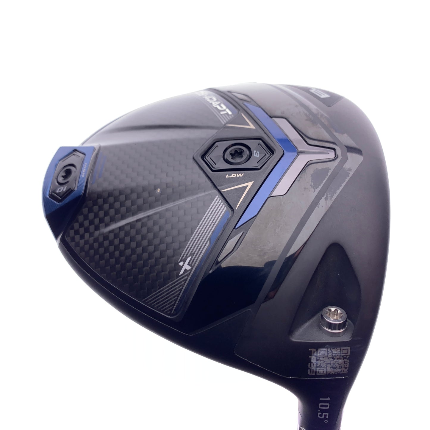 Used Cobra DS Adapt X Driver / 10.5 Degrees / Stiff Flex