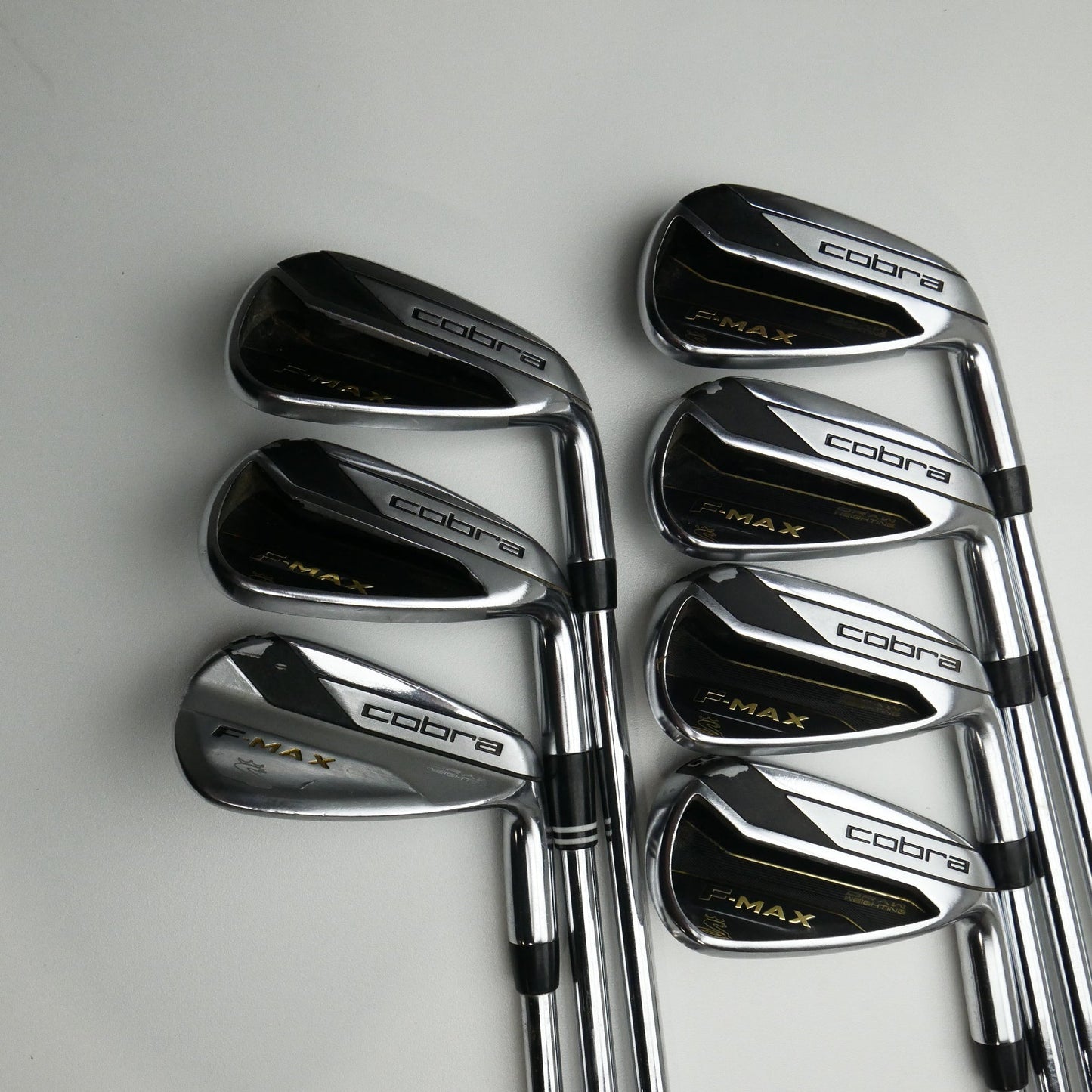 Used Cobra F-Max Iron Set / 5 - PW + GW / Regular Flex