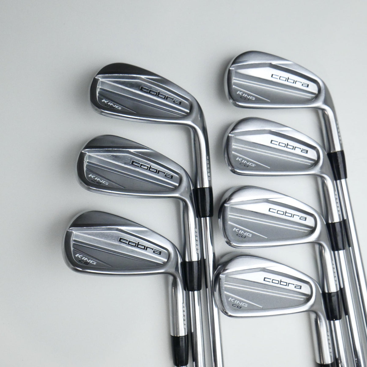 Used Cobra King CB Iron Set / 4 - PW / Stiff Flex