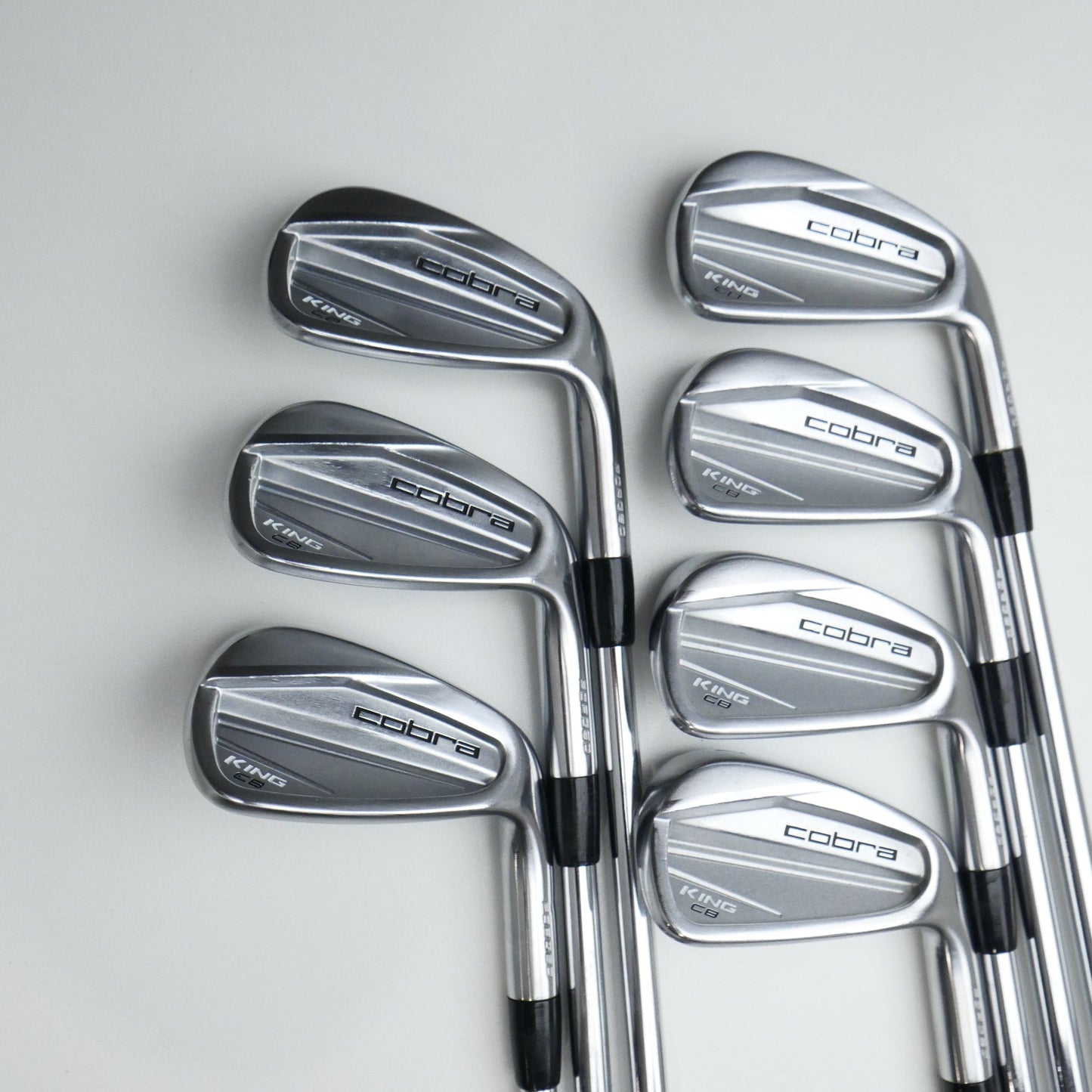 Used Cobra King CB Iron Set / 4 - PW / Stiff Flex