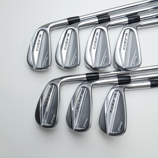 Used Cobra King CB Iron Set / 4 - PW / Stiff Flex