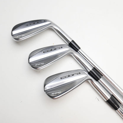 Used Cobra King Forged CB & MB 23 Combo Iron Set / 4 - PW / Stiff Flex
