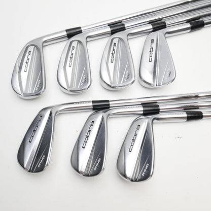Used Cobra King Forged CB & MB 23 Combo Iron Set / 4 - PW / Stiff Flex