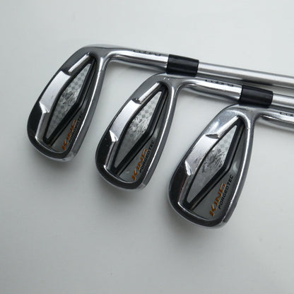 Used Cobra King Forged Tec 2017 Iron Set / 4 - PW / Stiff Flex