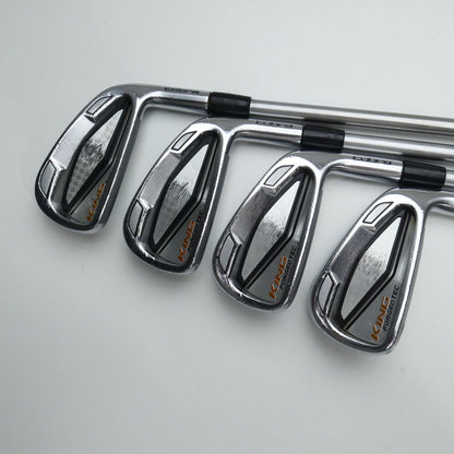 Used Cobra King Forged Tec 2017 Iron Set / 4 - PW / Stiff Flex