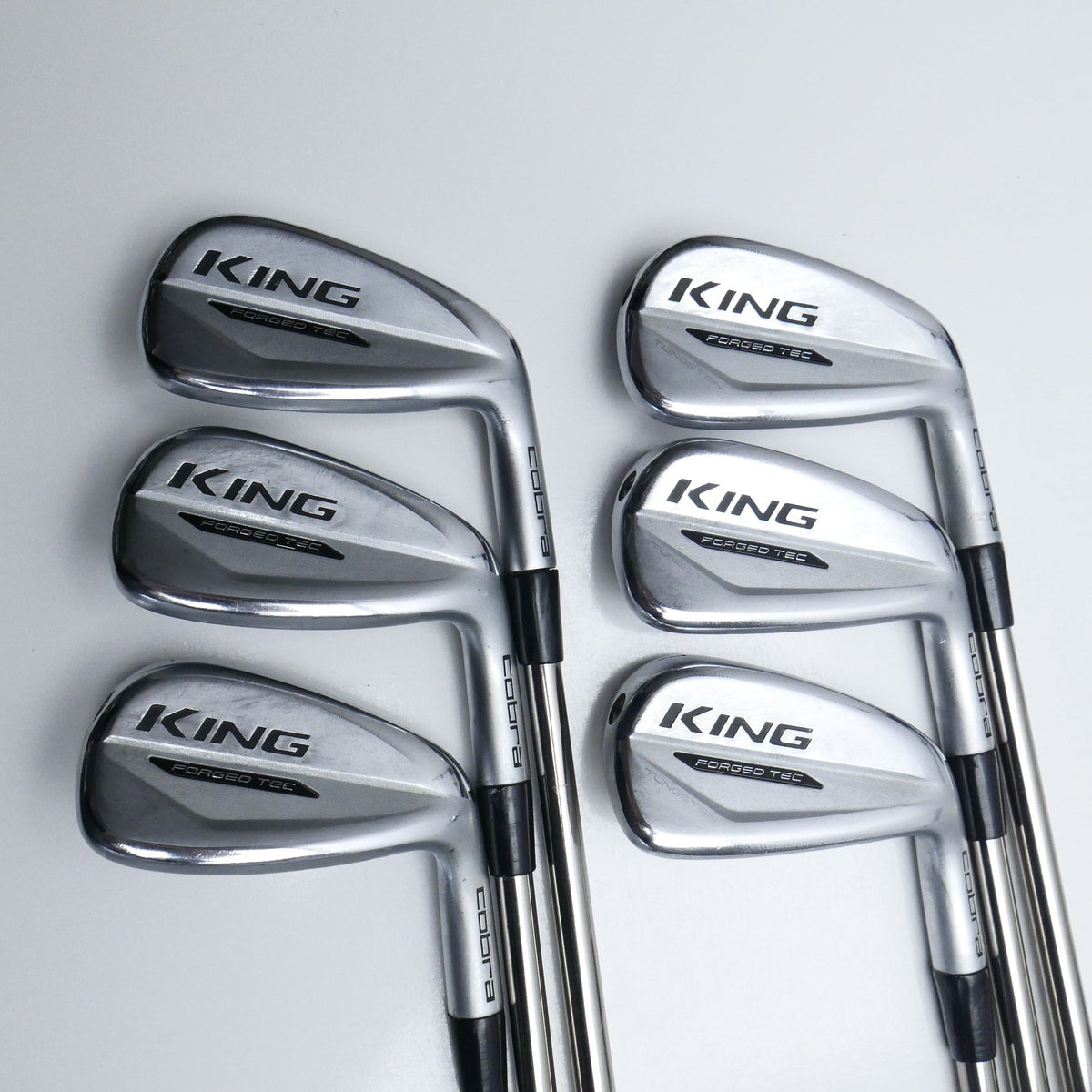 Used Cobra King Forged Tec 2019 Iron Set / 5 - PW / Regular Flex