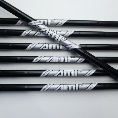 Used Cobra King Forged Tec Black Iron Set / 4 - PW / Regular Flex