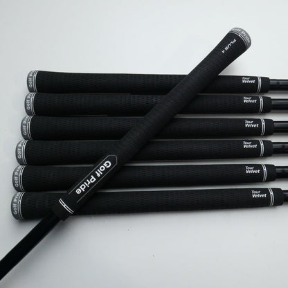 Used Cobra King Forged Tec Black Iron Set / 4 - PW / Regular Flex