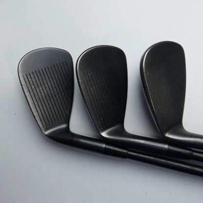 Used Cobra King Forged Tec Black Iron Set / 4 - PW / Regular Flex