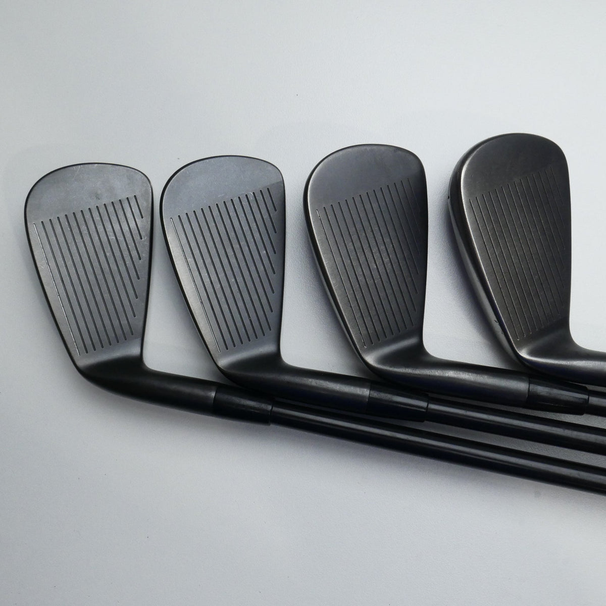 Used Cobra King Forged Tec Black Iron Set / 4 - PW / Regular Flex