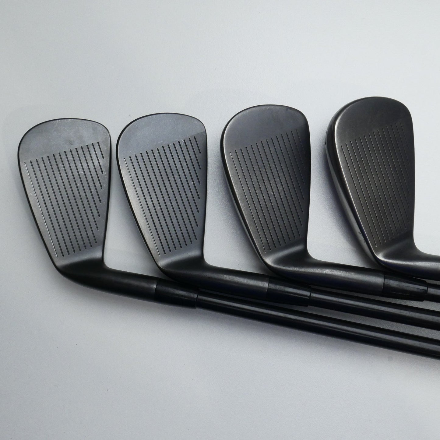 Used Cobra King Forged Tec Black Iron Set / 4 - PW / Regular Flex
