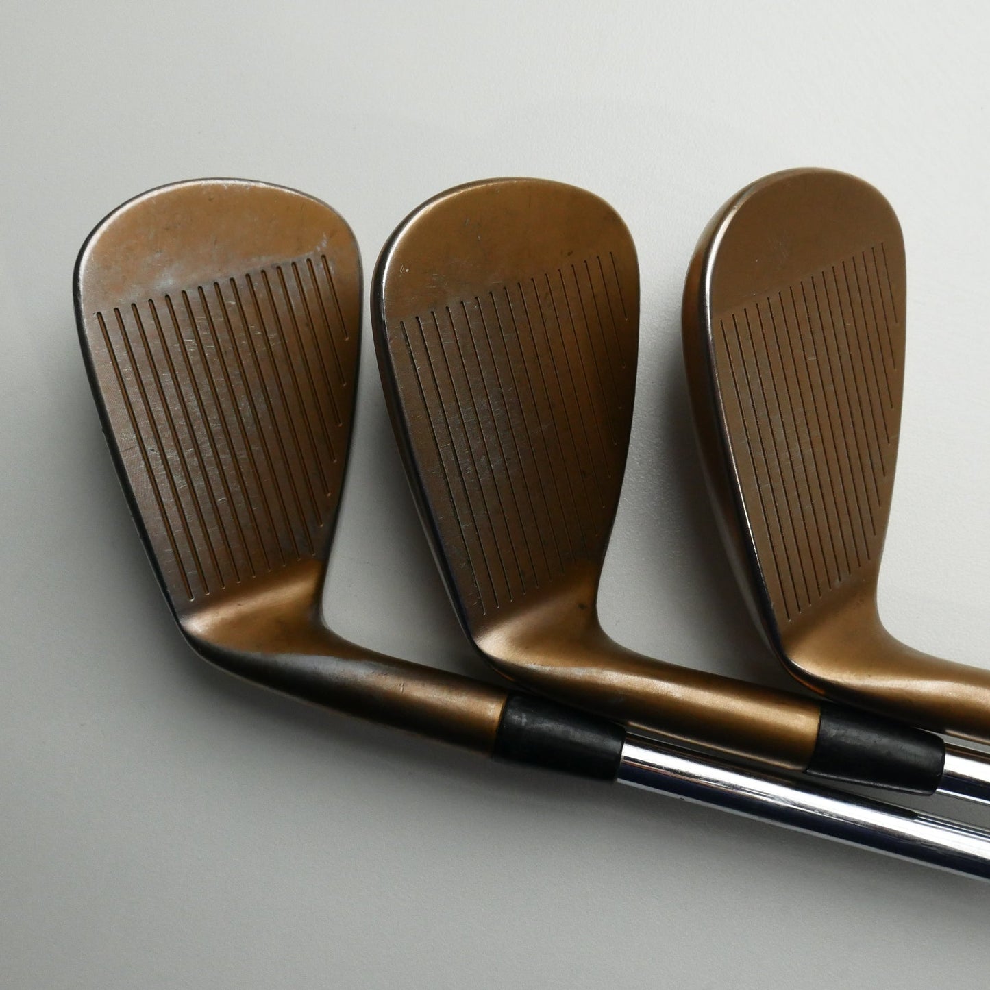 Used Cobra King Forged Tec Copper Iron Set / 5 - PW + GW / Stiff Flex