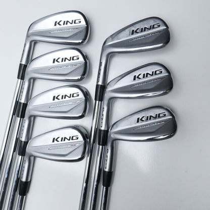 Used Cobra King Forged Tec One Length 2019 Iron Set / 5 - PW + GW / Regular / LH