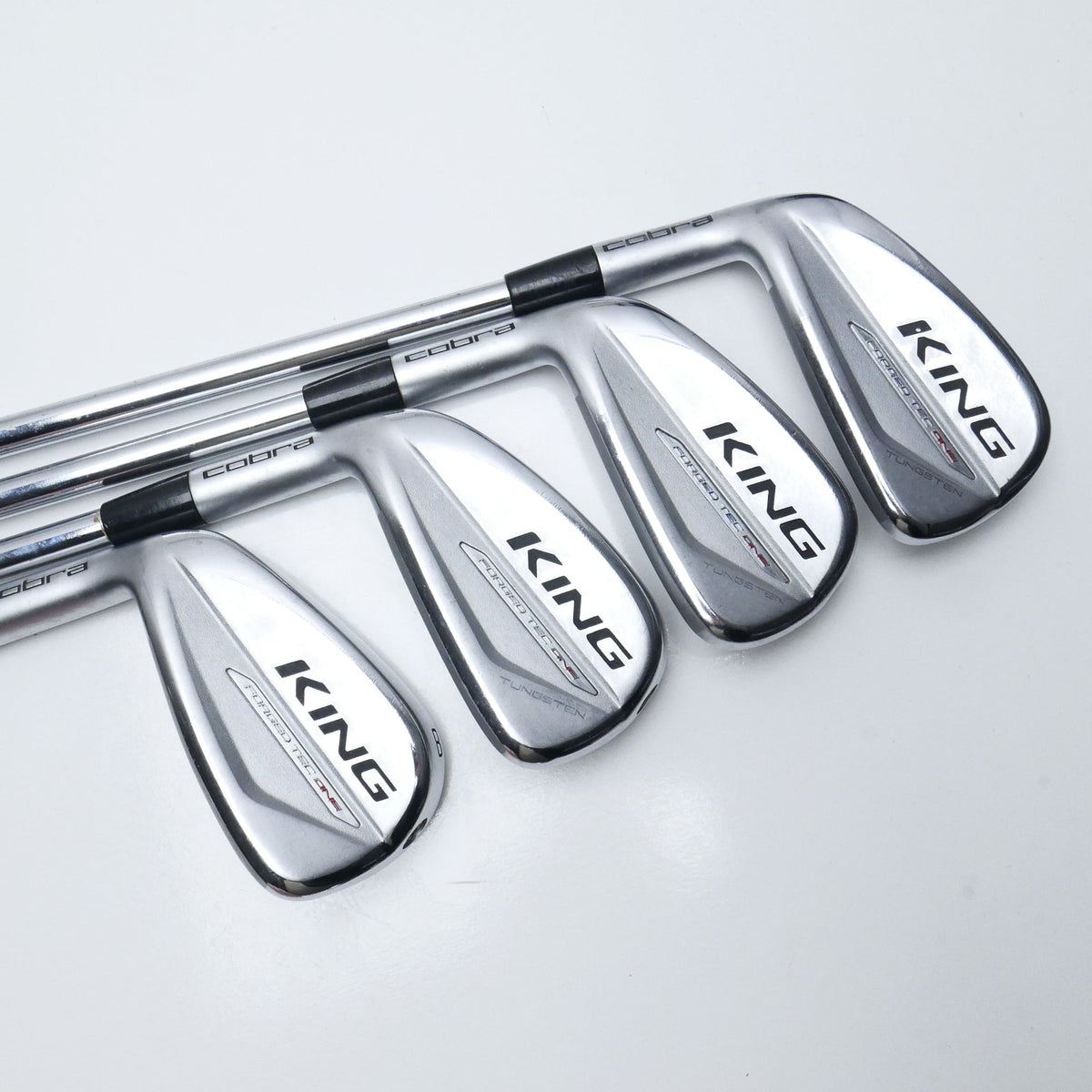 Used Cobra King Forged Tec One Length 2019 Iron Set / 5 - PW + GW / Regular / LH