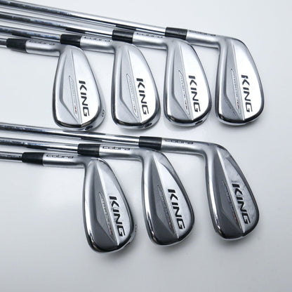 Used Cobra King Forged Tec One Length 2019 Iron Set / 5 - PW + GW / Regular / LH