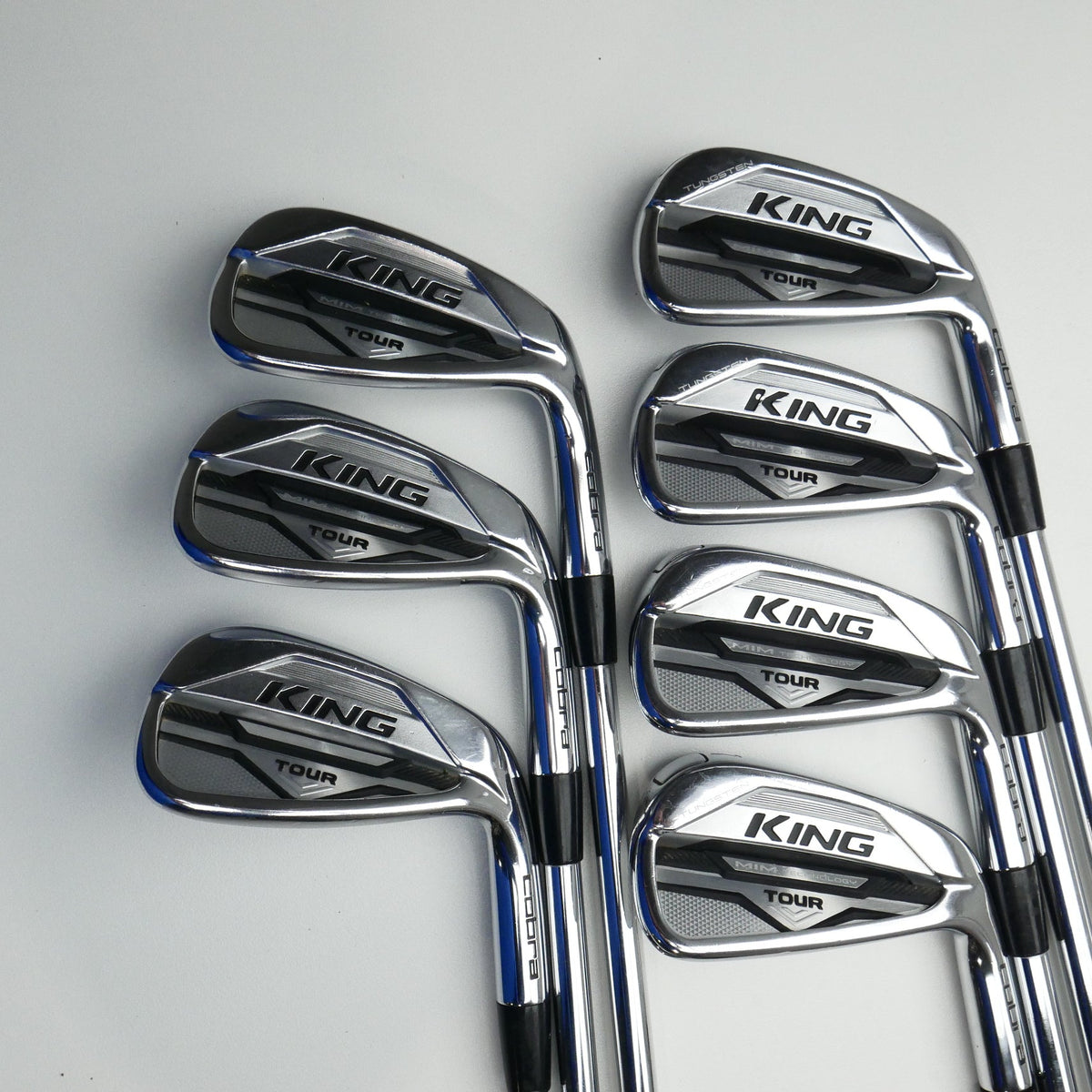 Used Cobra King MIM Tour Iron Set / 4 - PW / Stiff Flex