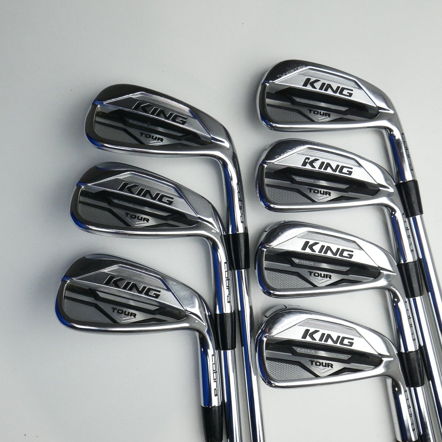 Used Cobra King MIM Tour Iron Set / 4 - PW / Stiff Flex