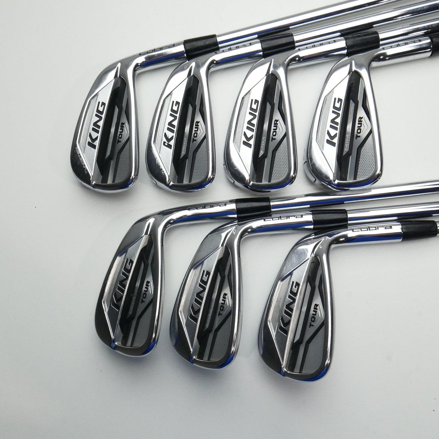Used Cobra King MIM Tour Iron Set / 4 - PW / Stiff Flex