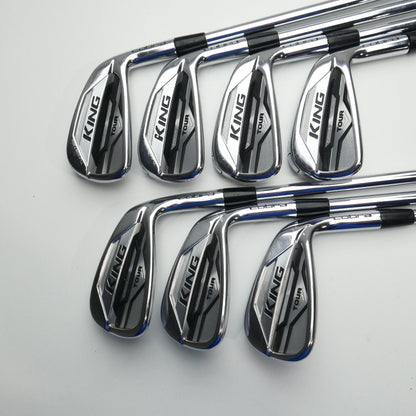 Used Cobra King MIM Tour Iron Set / 4 - PW / Stiff Flex