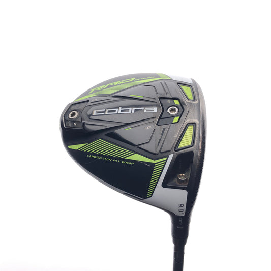 Used Cobra King Radspeed Driver / 9.0 Degrees / Regular Flex