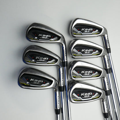 Used Cobra King SZ Iron Set / 5 - PW + GW / Regular Flex