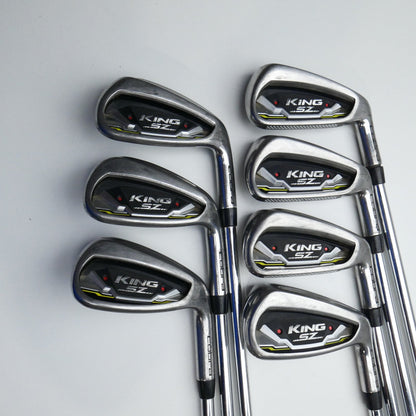 Used Cobra King SZ Iron Set / 5 - PW / Regular Flex