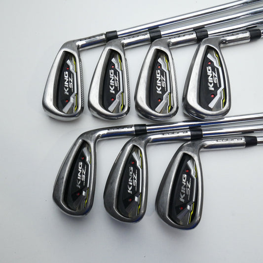 Used Cobra King SZ Iron Set / 5 - PW / Regular Flex