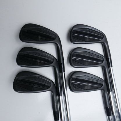 Used Cobra King Tour Black 2023 Iron Set / 5 - PW / Stiff Flex