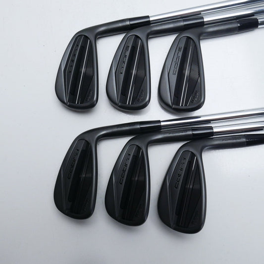 Used Cobra King Tour Black 2023 Iron Set / 5 - PW / Stiff Flex