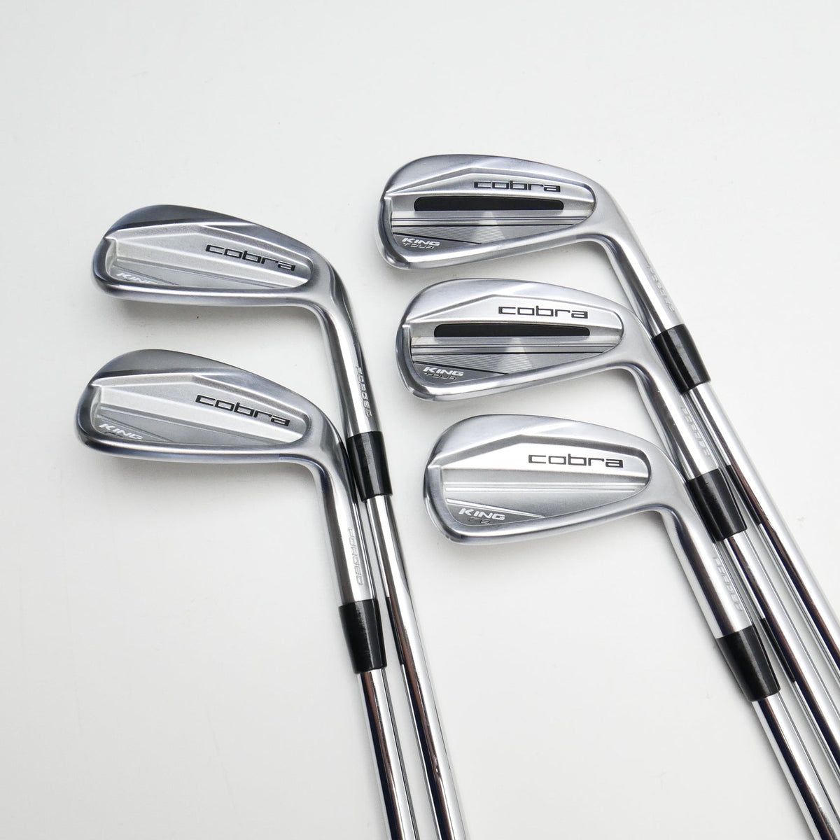 Used Cobra King Tour & King CB Combo Set Iron Set / 6 - PW / Stiff Flex