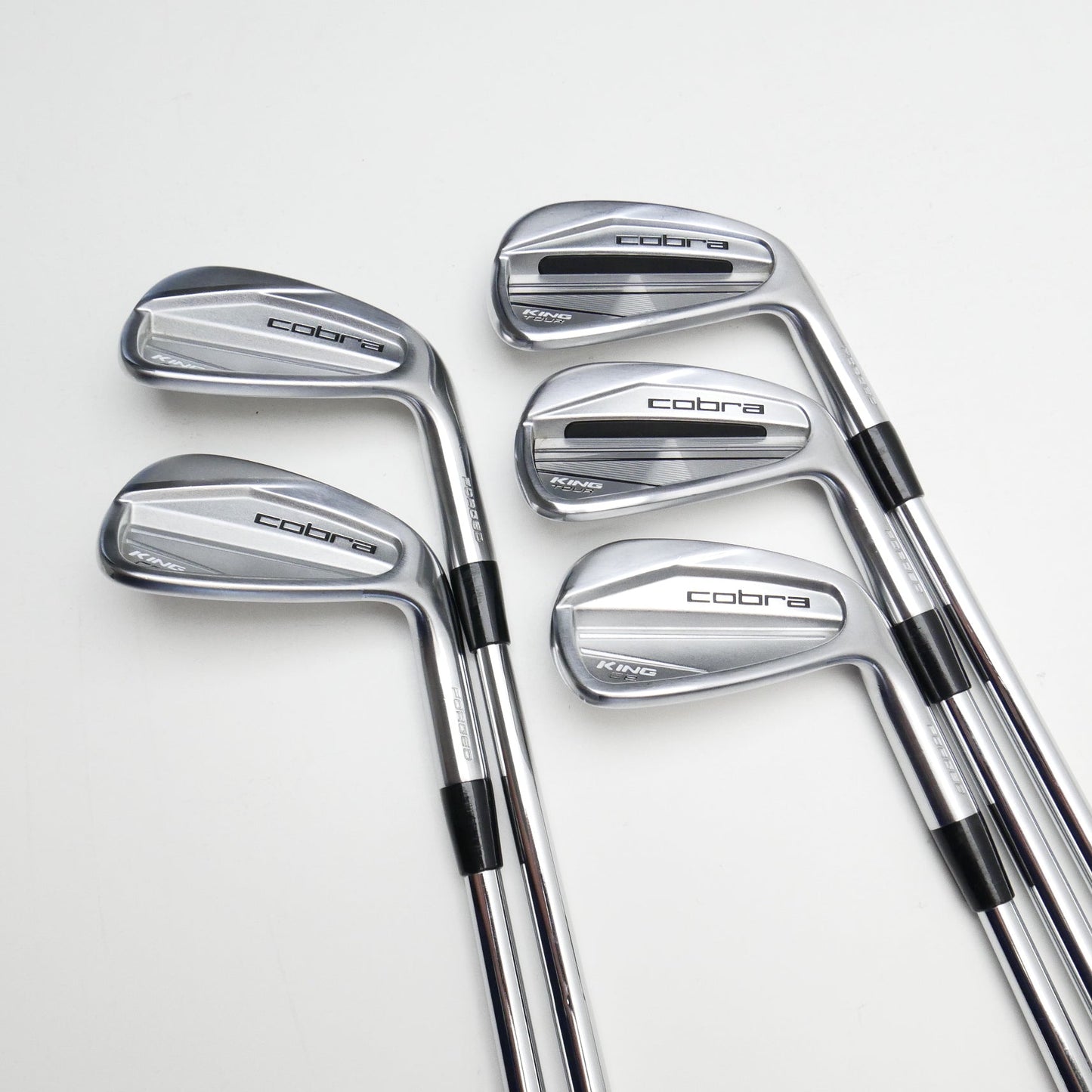 Used Cobra King Tour & King CB Combo Set Iron Set / 6 - PW / Stiff Flex