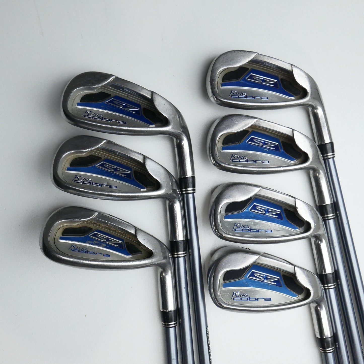 Used Cobra SZ 2009 Iron Set / 4 - SW / Ladies Flex / NO PW