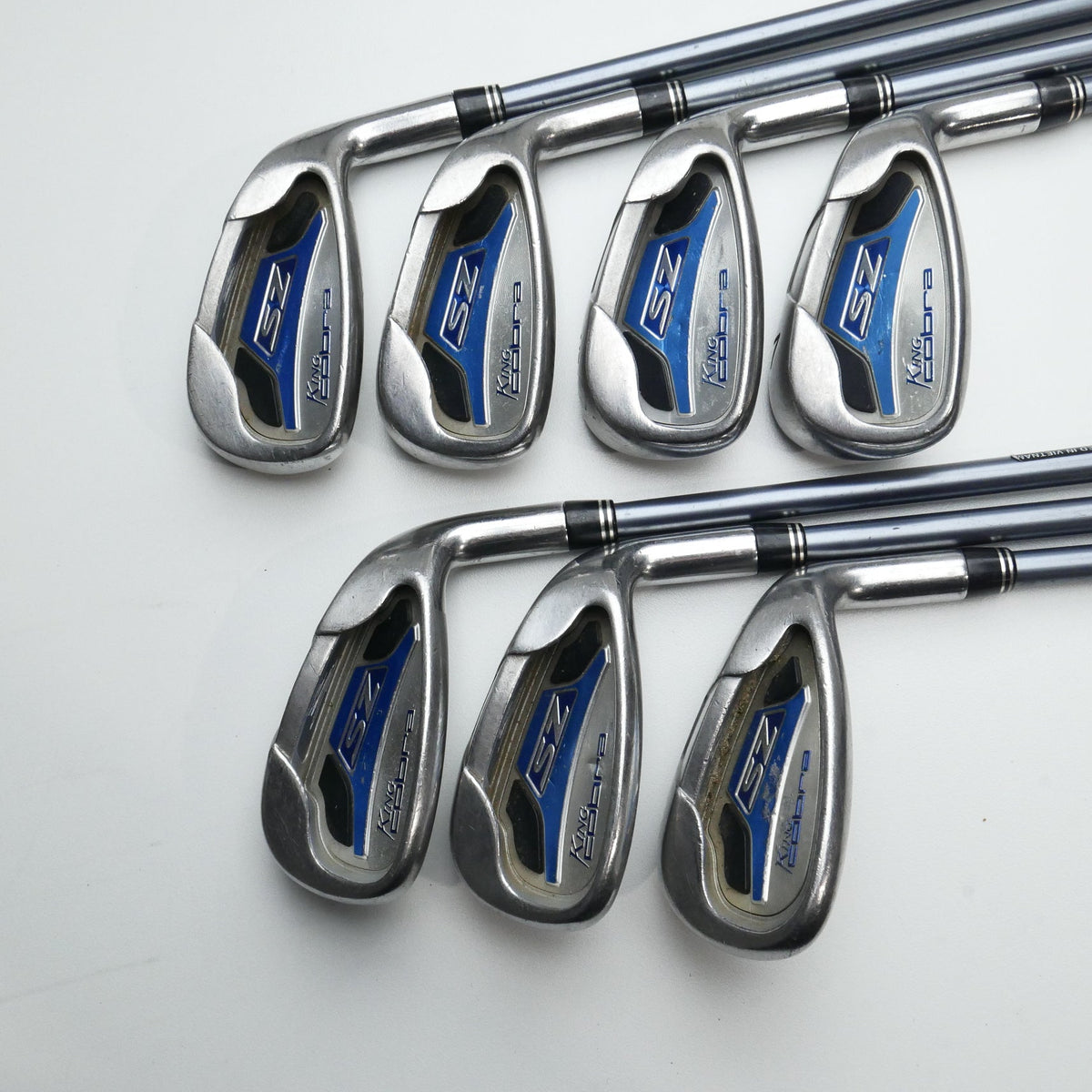 Used Cobra SZ 2009 Iron Set / 4 - SW / Ladies Flex / NO PW