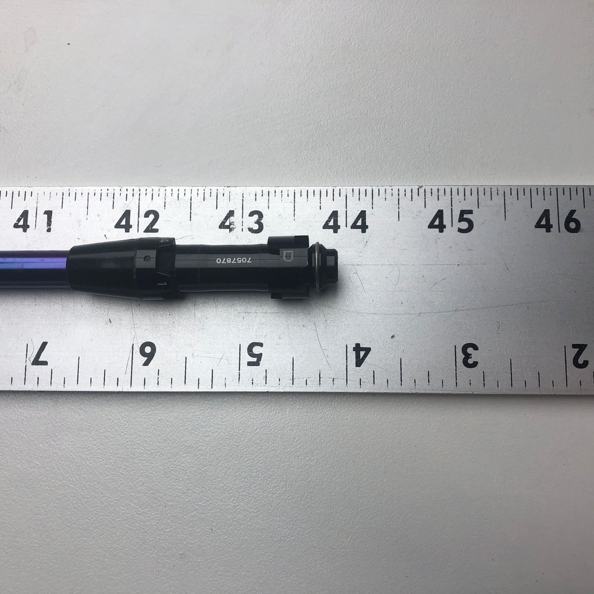 Used HZRDUS Smoke Green SB PVD 6.5 70g Driver Shaft / TX Flex / Titleist Gen 2