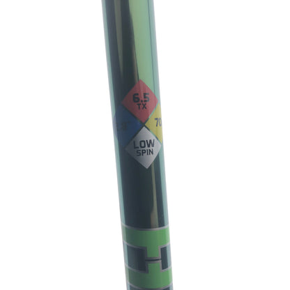 Used HZRDUS Smoke Green SB PVD 6.5 70g Fairway Shaft / TX Flex / Titleist Gen 2