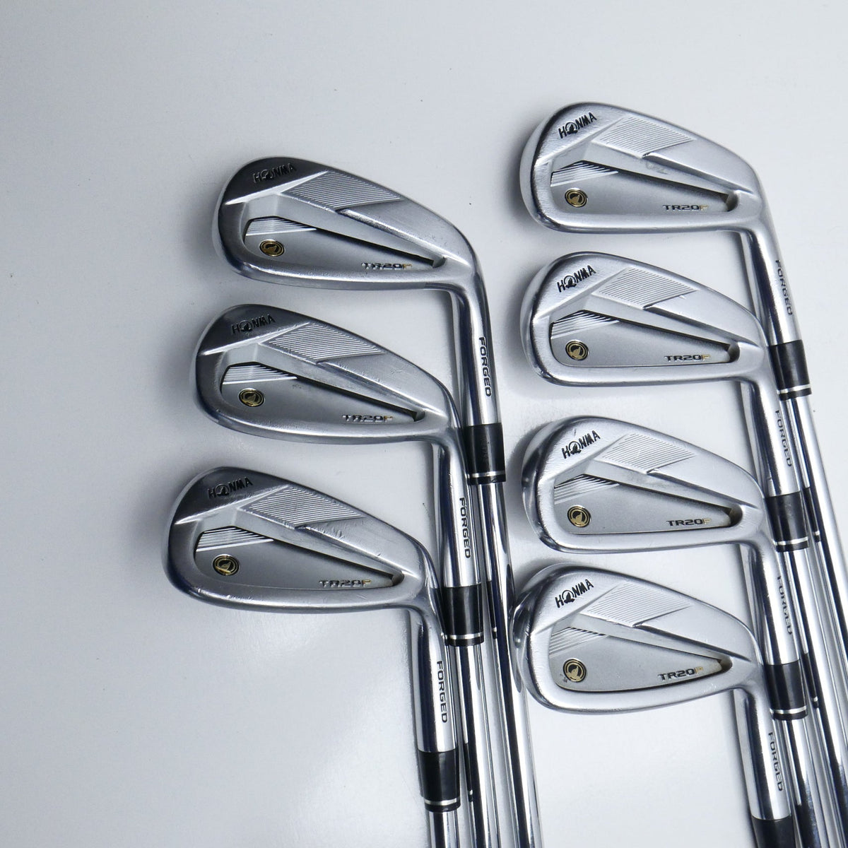 Used Honma TR20 P Iron Set / 5 - PW + GW / Regular Flex