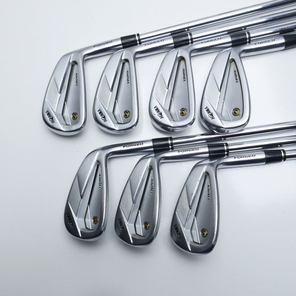 Used Honma TR20 P Iron Set / 5 - PW + GW / Regular Flex