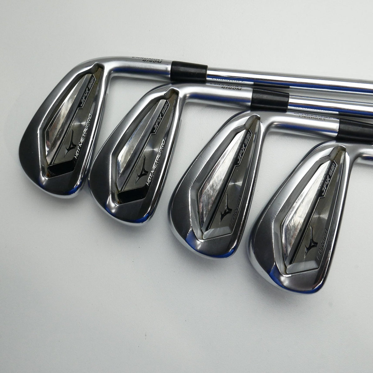 Used Mizuno 921 Forged & 921 Hot Metal Pro Combo Set / 4 - PW / Stiff Flex