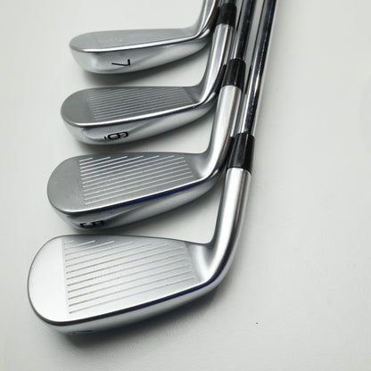 Used Mizuno 921 Forged & 921 Hot Metal Pro Combo Set / 4 - PW / Stiff Flex